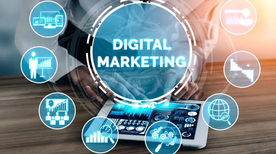 AI digital marketing agency blog image